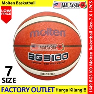 Molten BG3100 FIBA Size 7 Basketball Mens Basketball Bola Keranjang #1649 #BG3100 #Molten #FIBA #比赛专