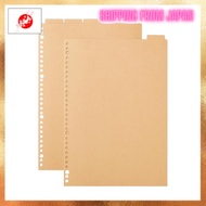 [From JAPAN]
Muji Index Beige A4 30 Holes 5 Peaks NAB59A1A