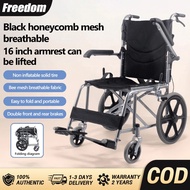 Wheelchair Pushchair Easy Pushchair Lightweight Ultra Lite Pushchair, Foldable & Compact For Elderly