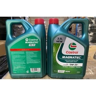 ￼Castrol MAGNATEC 0W-20 (3.5L) Full Synthetic Engine Oil API SP ILSAC GF6 Petrol, Hybrid and Diesel