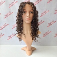 Best Seller Wig Rambut Asli/ Wig Human Hair Curly Natural (16Dc)