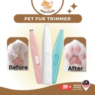 [FELINE FRIEND] Pet Paw Fur Trimmer Cat Foot Trimmer Dog Foot Trimmer Nail Grooming Clipper Electric