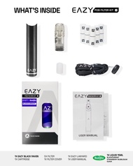 Pod Vape Eazy Pod Filter Kit 650mAh Black Bundling BuaQita By Eazy.Corp OFG