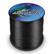Ashconfish 500M 8 Strands 8 สาน 6-300LB Multifilament PE สายลวดสายถักสายตกปลาญี่ปุ่นลวด PE Braid ไม่