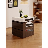 Island Household Integrated Table Cabinet Narrow Slate Tea Table Island Separate Storage Cuisine Kit