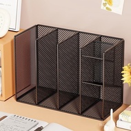 Storage Storage Box Bookshelf Stationery Large Office Rack Bookend Pen Holder Capacity Shelf Book St