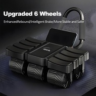 FUYOGI Ab Rollers Wheel Automatic Rebound Professional Elbow Support Plank Muscle