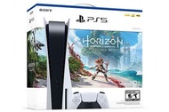 PlayStation 5 主機 (搭載Ultra HD Blu-ray™光碟機版本) - Horizon Forbidden West (中英文合版下載版) 套裝。