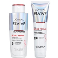 L’Oreal Paris Elvive Bond Repair/Color Protect/Glycolic Gloss Bundle For Damaged Hair (Various Formu