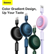 Baseus 66W Portable 3-in-1 USB to M+L+C Fast Charging Data Cable USB Type-c Super Quick charge for H