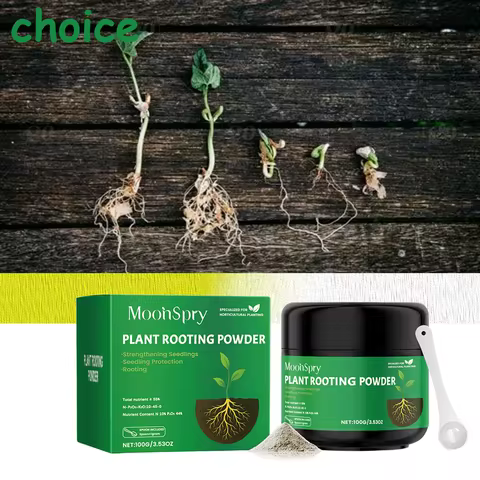 Plant rooting powder, plant flowers promote roots, strengthen seedlings, enhance stress resistance, 