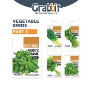 GRABBIT Vegetable Herb Seed Planting | Biji Benih Sayur-Sayuran Kebun