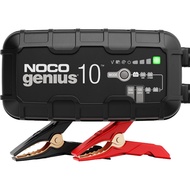 NOCO GENIUS10UK, 10A Car Battery Charger, 6V and 12V Portable Smart Charger, Battery Maintainer, Tri