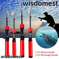 WISDOMEST Telescopic Fishing Rod Portable Travel Adjustable Carp Feeder