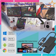 4k Multi Monitor Extend Display 3 Monitor Extern Windows 7,8,10,11