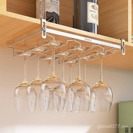 Perforated Wine Glass Adjustable Hanging Rack Cabinet Wine Glass Storage Red Rack 304 Stainless Stee