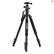 ZOMEI 9 1 Plate Travel Quick Alloy tripod canon DSLR Came- Bag with Aluminum Carry Portable for Camera Release Q 555 63 inch Ball Head Lightweight