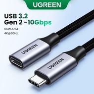 UGREEN USB C Extension Cable USB Type C 3.1 Gen 2 Male to Female Fast Charging & Audio Data Transfer