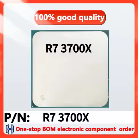 100% Good Quality Ryzen 7 3700X R7 3700X 3.6GHz 8-Core 16-Thread for AM4 Palletized but Without Cool