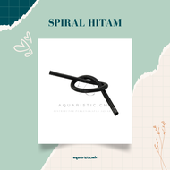 Selang Spiral Hitam / Biru Pompa Aquarium Aquascape Filter 60cm / 80cm