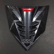 HONDA RSX 150 HORN COVER CARBON WITH STICKER LOGO WINNER X INNER LAMPU DADA RS-X KARBON VIETNAM