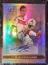 Miroslav Klose Panini Donruss Auto 簽名卡 足球卡