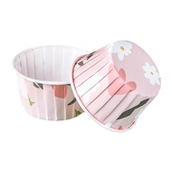 Colorful Cute Cake Paper Cups, Baking Cups, Rolled Cups, Cake Cups Coated Temperature M7l8