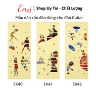 Sticker Guitar neck and case decoration stickers for Guiter Ukulele ENZI