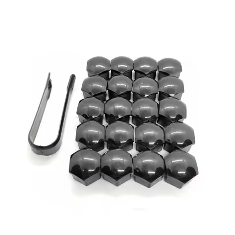20pcs 17mm 19mm 21mm Wheel Nut Bolt Head Cover Cap Protective Bolt Caps Exterior Decoration Protecti