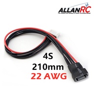 RC 4S Lipo Battery JST-EH 22 AWG 210mm Adapter Plug Balance Charger Cable Extension - JST17EXT4S