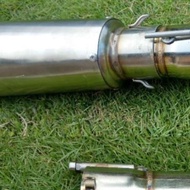 knalpot semua 50mm racing motor killer 3 DB inlet suara
