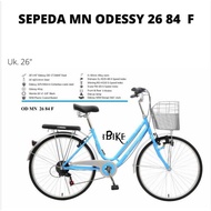 [✅Ori] Sepeda Keranjang Dewasa Odessy 26 84 F Ukuran 26 Inch Mini 6