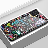 Case For Samsung A71 4G A71 5G A91 Trendy Brand Phone Shockproof Glass Shell
