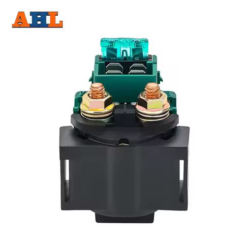 AHL Motorcycle Starter Solenoid Relay For Honda CB500 CX650 CB1000 83 CB700SC NIGHTHAWK S 84-86 CB75