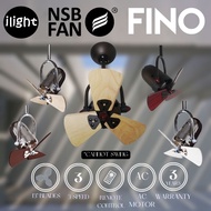 NSB FINO CEILING FAN AC MOTOR 13” 3 SPEED 3 YEARS WARRANTY *NON SWING*