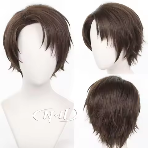 ND Kenyu Yukimiya Cosplay Wigs Blue Lock Anime Cosplay Brown Hair Wigs Heat Resistant Synthetic for 