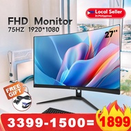 EXPOSE Monitor 27/24 Inch Curved Gaming Monitor 165/75Hz IPS Monitor Frameless Curved 4K Monitor