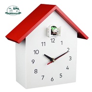 [In Stock] Cuckoo Wall Clock, Voices Or Cuckoo Call, Aviary Clock Pendulum, Wall Art, Home, Living R