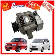 Perodua VIVA Alternator 650/850/1.0L /Kelisa 1.0L /Kenari 1.0L 55A 2pin Myvi1.0 Alternator Kenari Al