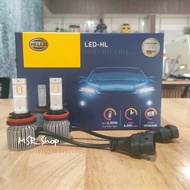 Hella หลอดไฟรถยนต์ RETROFIT LED 6500K 3700LM Nissan Navara NP300 (โคมไฟธรรมดา) แถมฟรี LED T10 ส่งฟรี