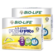 [EXP:03/2027] Biolife Ab Junior Pre&Pro Prebiotics With Probiotics (2x50's + FOC / 50's / 2x50's)