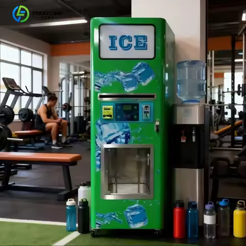 Hot Sale Ice House Commercial Outdoor Self Serve Vending Machine CE Approved 24/7 Operation Multi-Pa