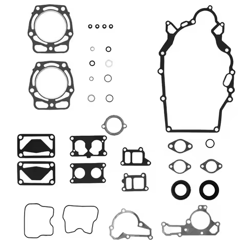 L92A-Engine Gasket Kit For Kawasaki Mule Gas KAF620-Rebuild Includes 2 Oil Seals, Model 11004-2107