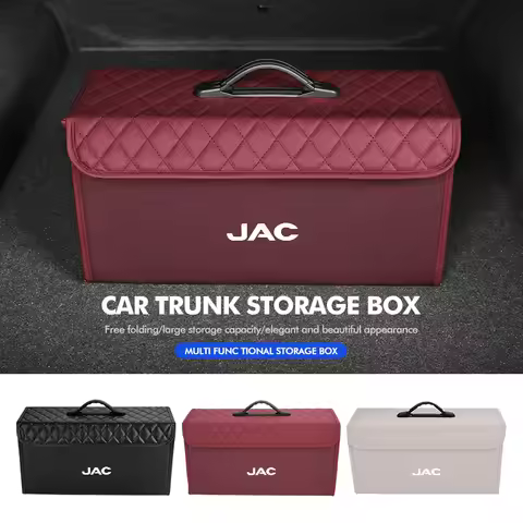 Car Trunk Collapsible Storage Box High Capacity Organizer For JAC S2 J3 Board JS2 S3 JS3 J2 S5 T8 Re
