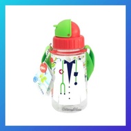 Eplas Kids Water Bottle with Straw and Strip 350ml BPA Free (baju color sikit tak cantik)