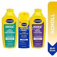 Dr. Scholl's Scholl Odor-X Ultra Foot Powder / Powder Spray, Assorted