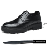 CHAODONG | รองเท้าหนังผู้ชายแบบ เพิ่มความสูงภายใน (Invisible Elevator Shoes)