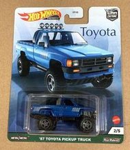 風火輪 Hot Wheels 汽車文化 Toyota 豐田 '87 TOYOTA PICKUP TRUCK 皮卡車 貨卡