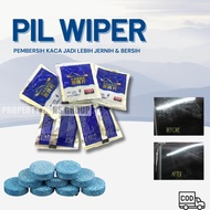 Pil Wiper Untuk Bahan Wiper Fluid Satuan 1 PCS | Tablet Air Wiper Wiper Fluid Untuk Kaca Mobil