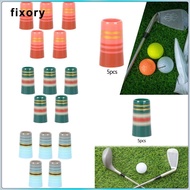 fixory 5 Pieces Golf Iron Ferrules, Club Ferrules for Taper Tip Iron Wedge, .370 Accessories, Cover 